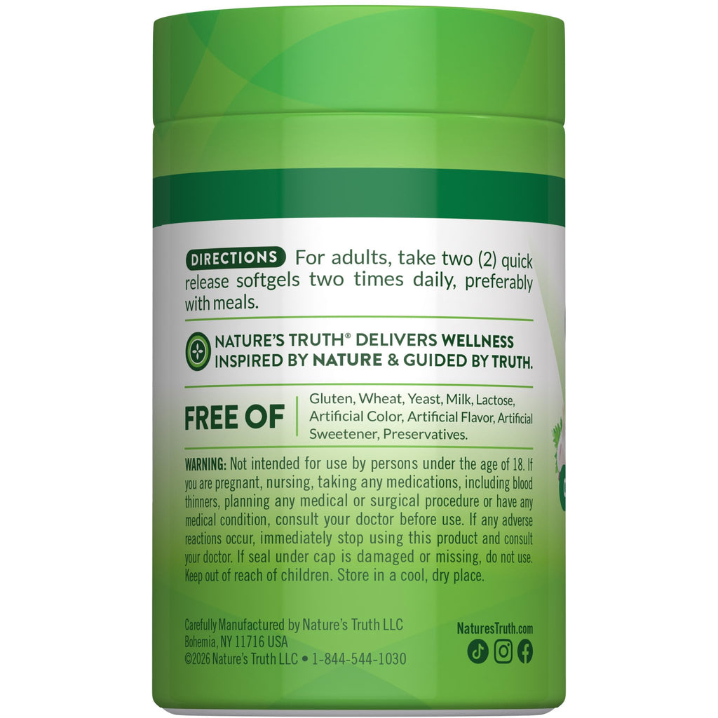 Odorless Garlic 120 Softgels P145