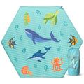 Self Inflating Hexagon Playpen Mat 52" x 45" Non-Slip Cushioned Baby Play Mat O65997