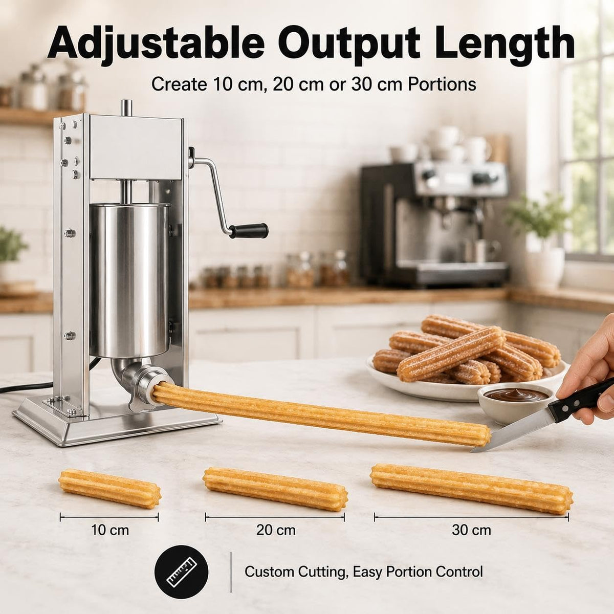 Churro Machine & Sausage Stuffer Combo J4850