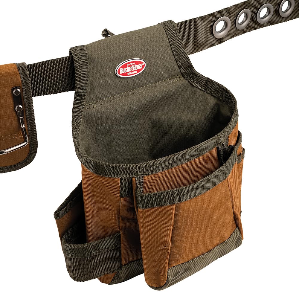 Brown Two Bag Tool Belt O603