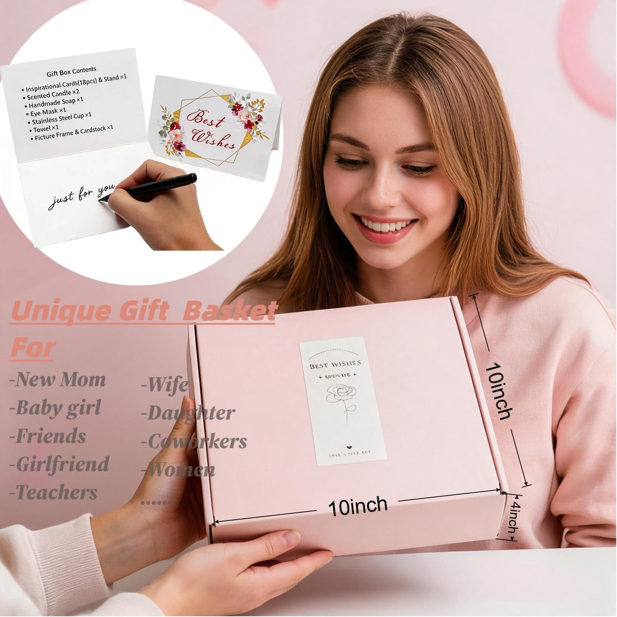 Pink Self Care Gift Set V8398