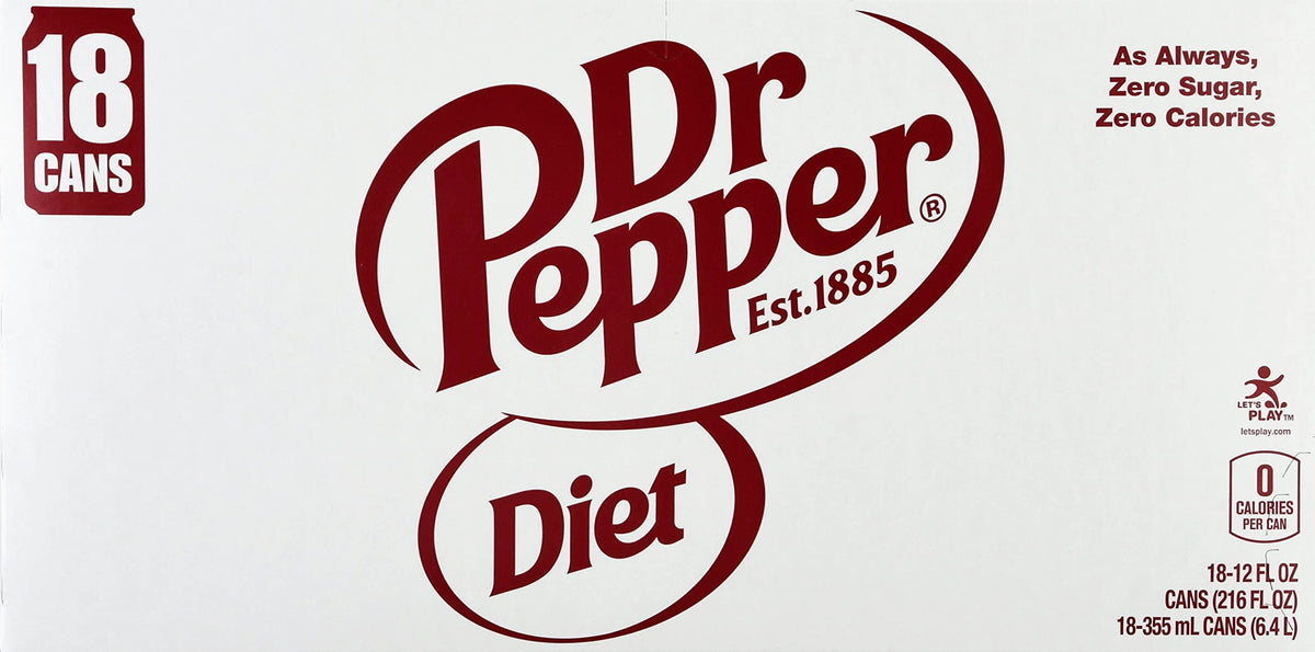 Diet Cola 18 Pack 12 Fl Oz Cans Y8890