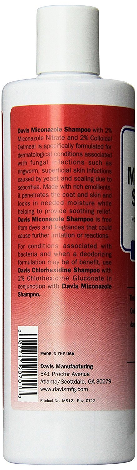 Miconazole Pet Shampoo, 12 Oz S769
