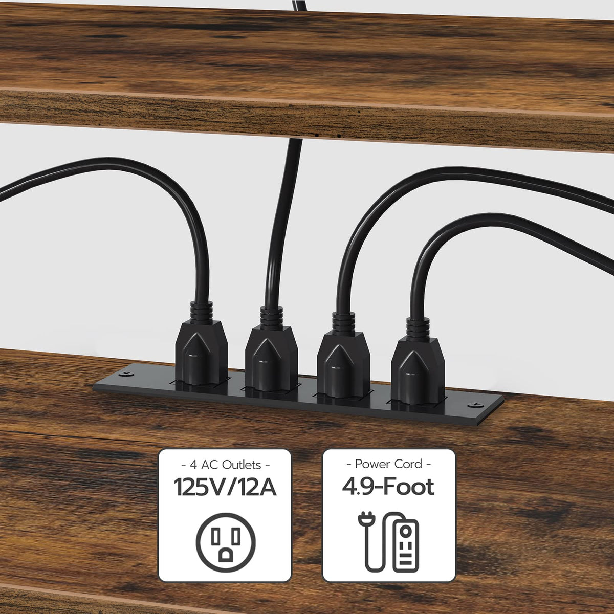 TV Stand with Power Outlets to 65 Inches I69645