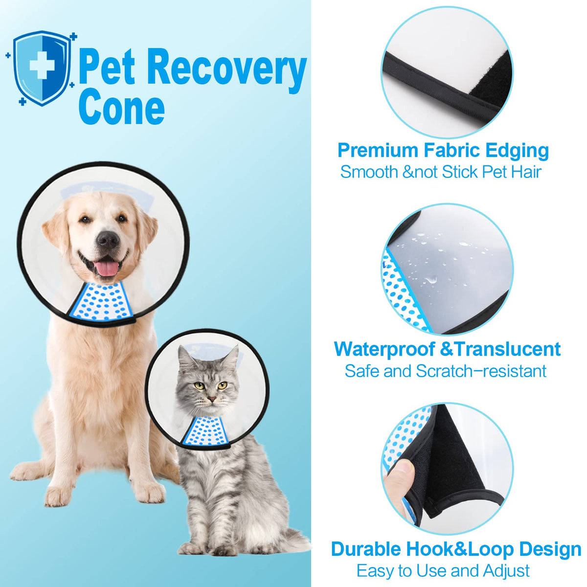 Soft Dog Recovery Cone Collar W735
