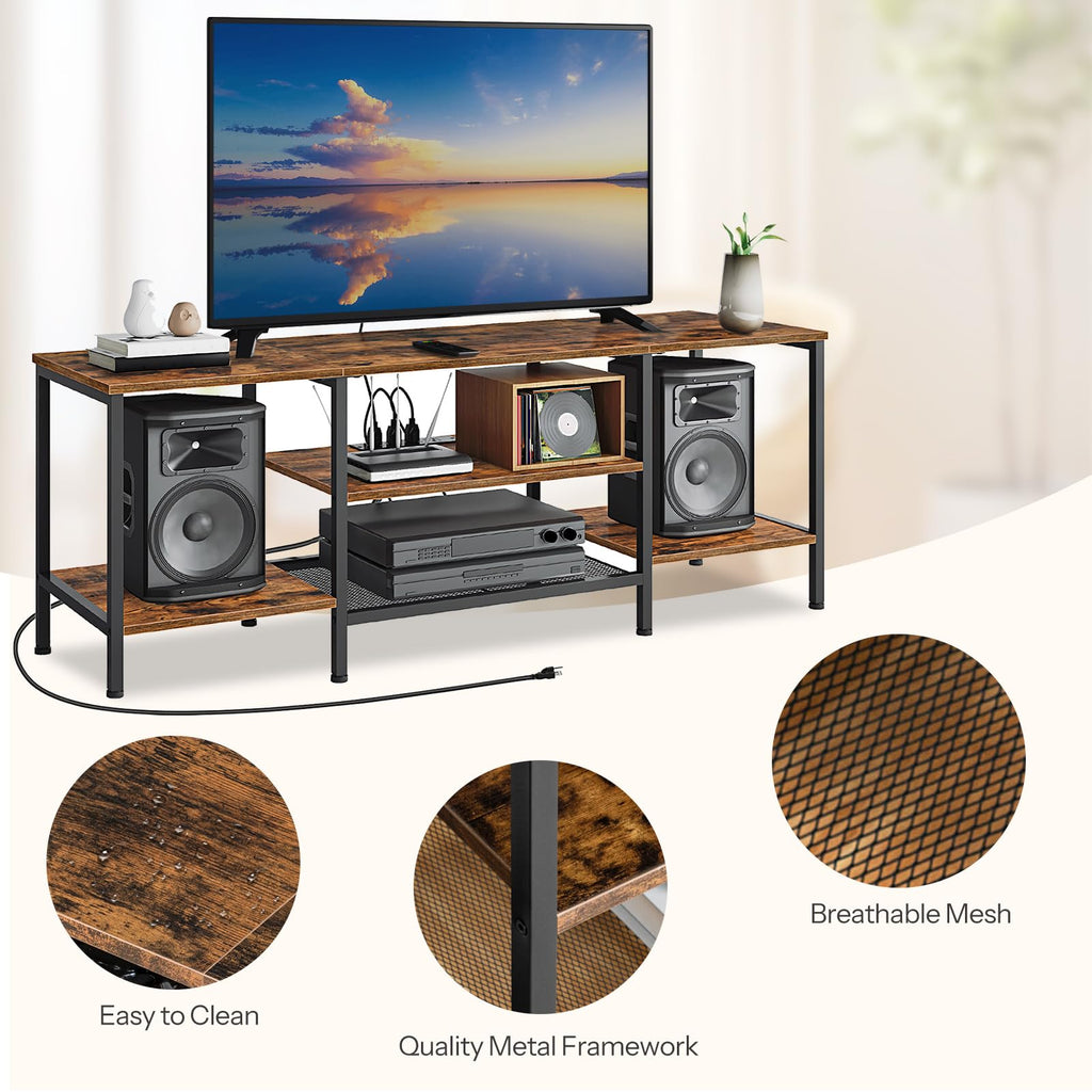 TV Stand with Power Outlets to 65 Inches I69645