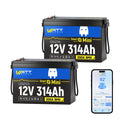 12V 314Ah LiFePO4 Battery 2 Pack Q7262