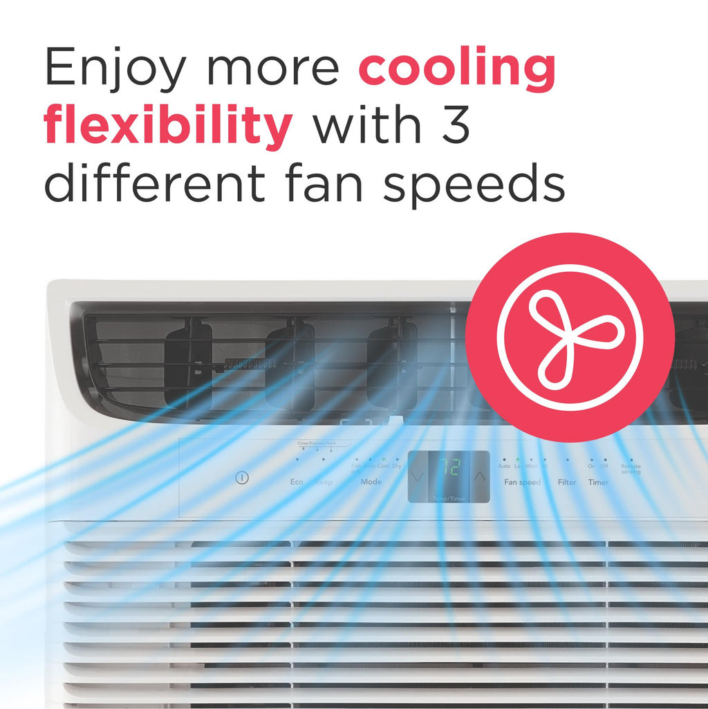 10,000 BTU White Window Air Conditioner M535