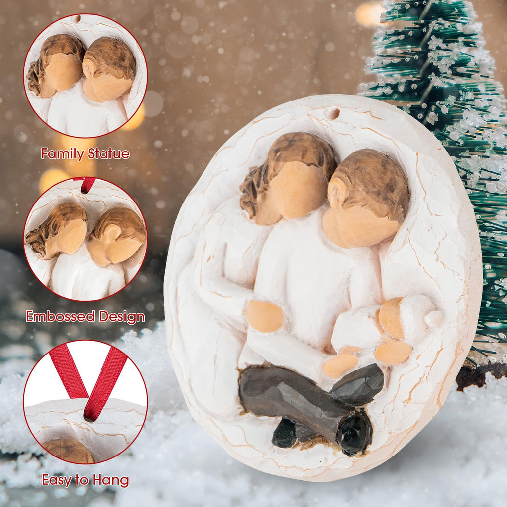 Baby First Christmas Ornament 2026 3D Resin Sculpture G247578