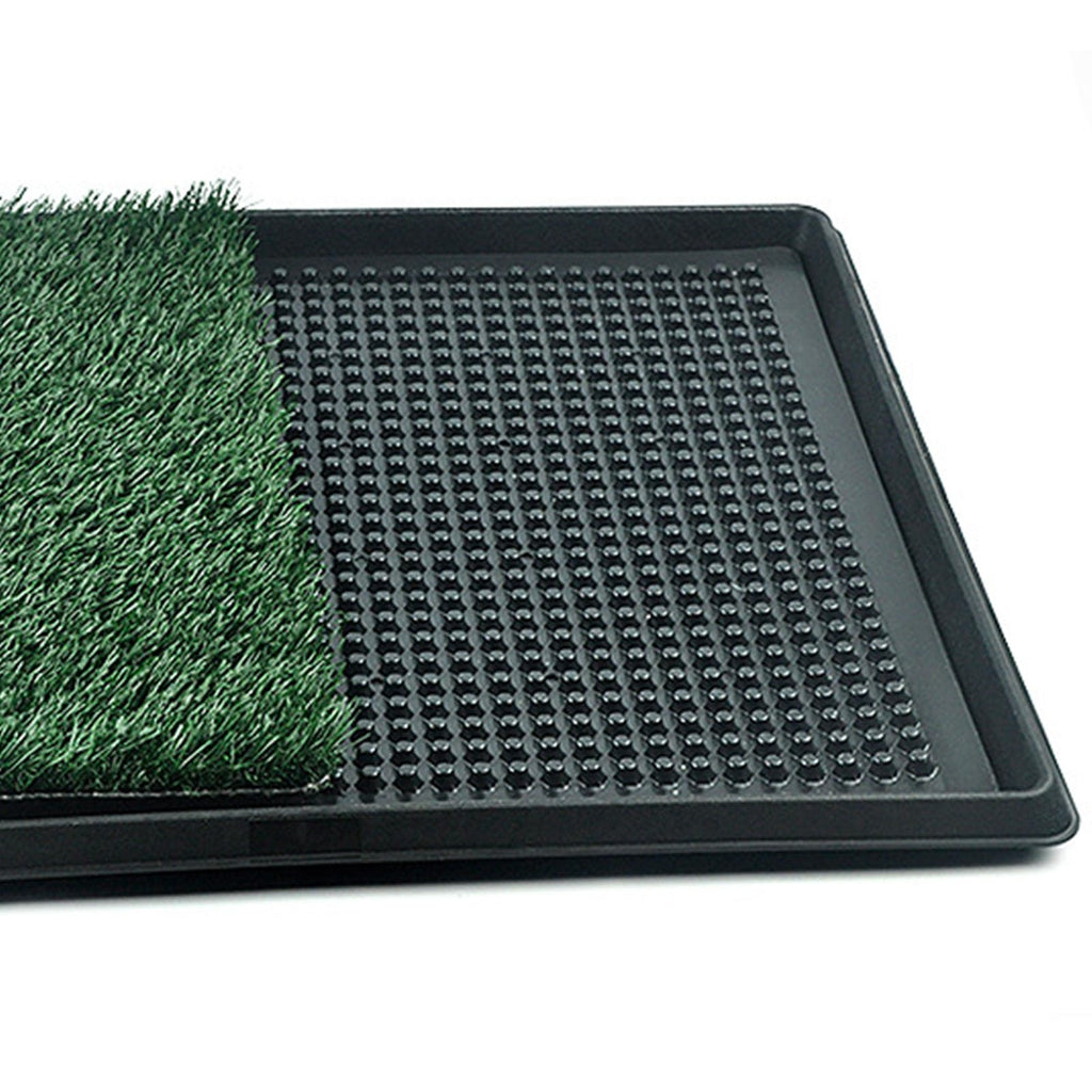 Dog Grass Pad with Tray, 25 x 20 inch O502