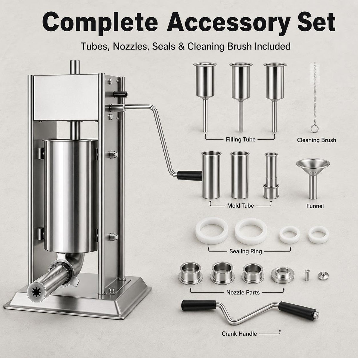 Churro Machine & Sausage Stuffer Combo J4850