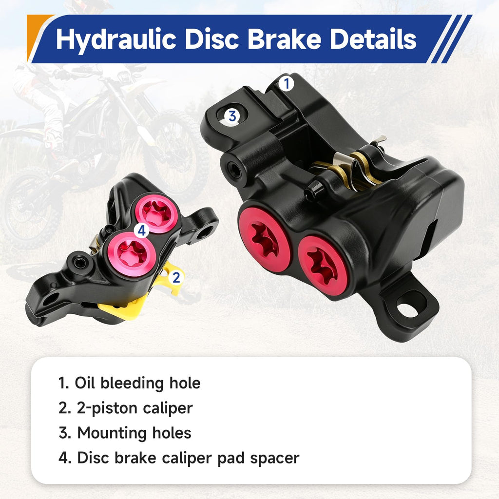 Front Rear Brake Caliper M762