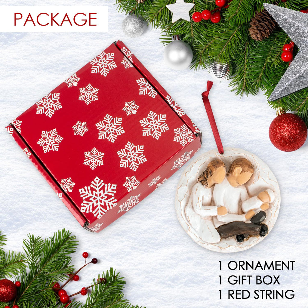 Baby First Christmas Ornament 2026 3D Resin Sculpture G247578