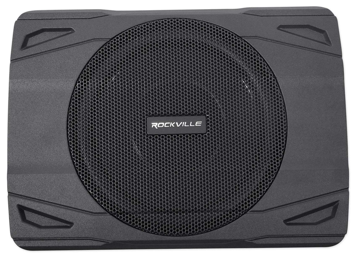 8" Powered Under-Seat Car Subwoofer F74360