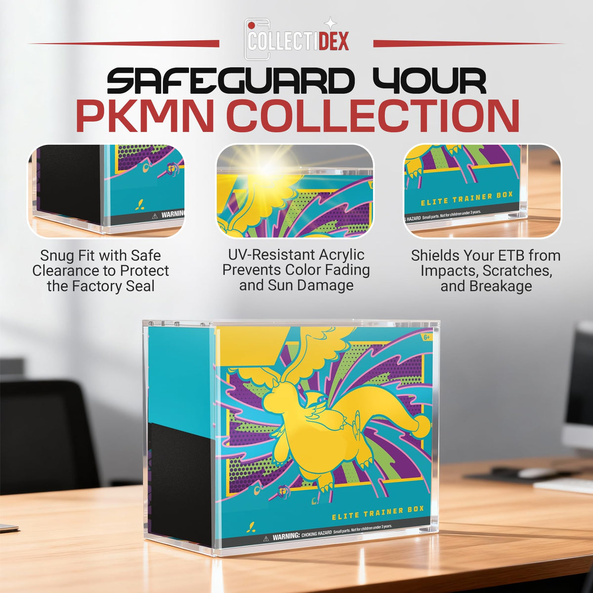Acrylic Case Protector with Magnet Lid B2323