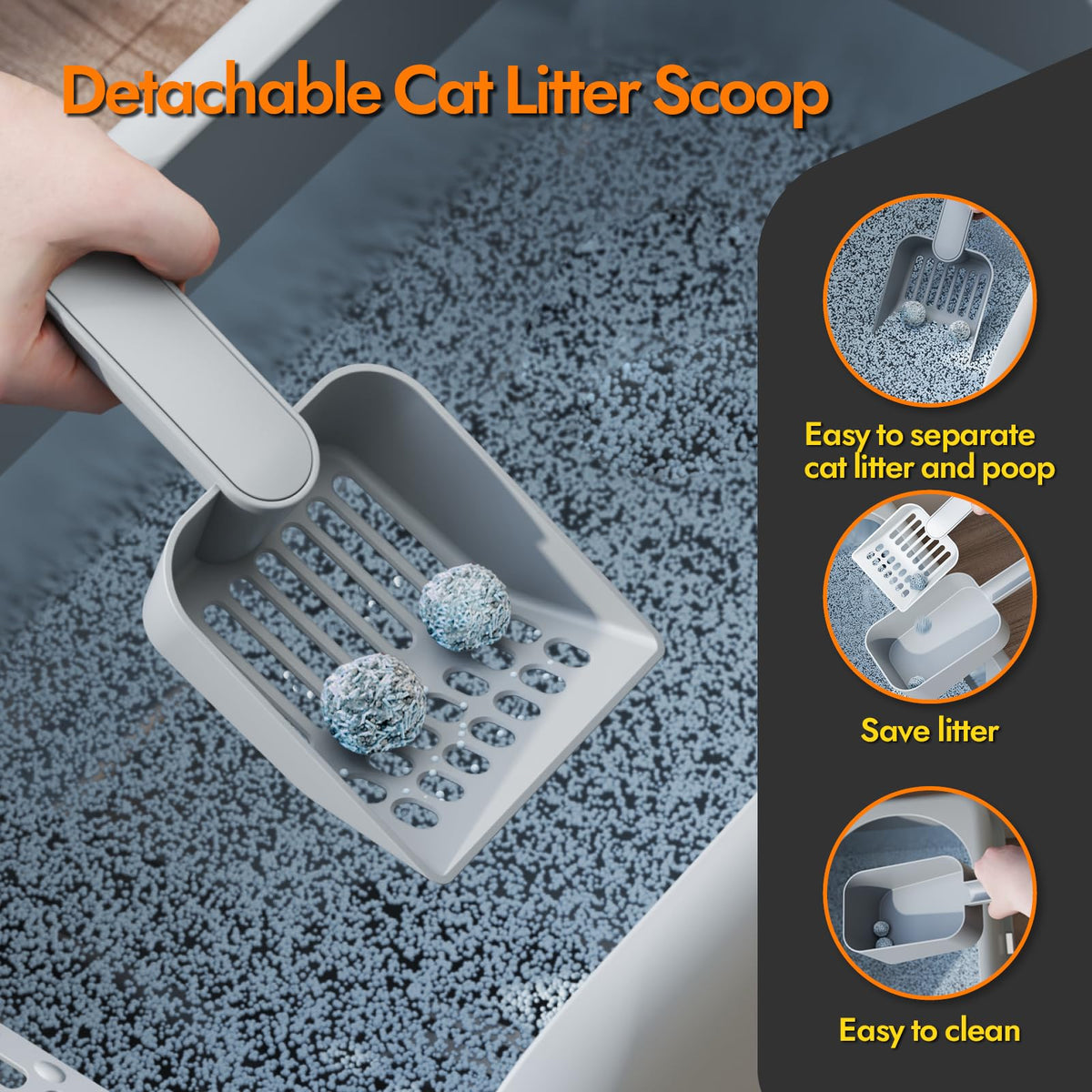 Stainless Steel Cat Litter Box with Lid W248