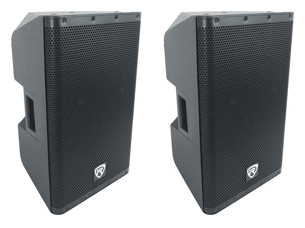 12" Active Powered Speaker with 2-Channel Mixer, 2-Pack A953154