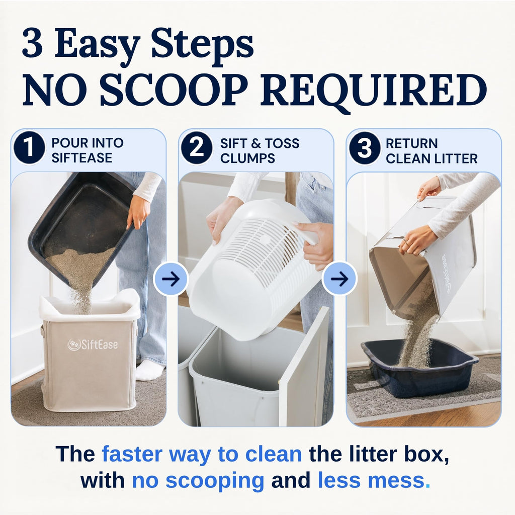 Cat Litter Sifter with Bin B645254