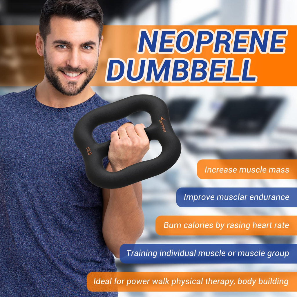 10 lbs Ring-Shaped Dumbbell X609555