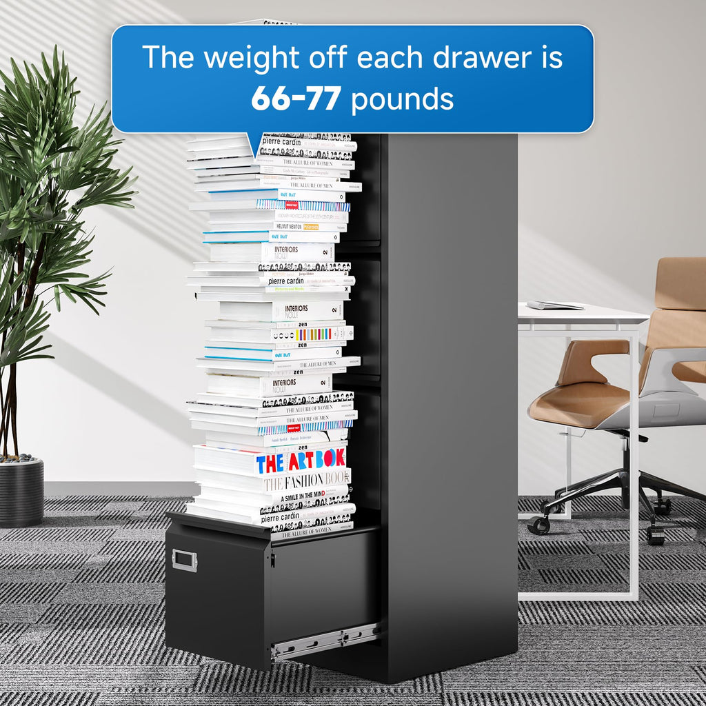 4 Drawer Lock Metal Vertical File Cabinet S2240