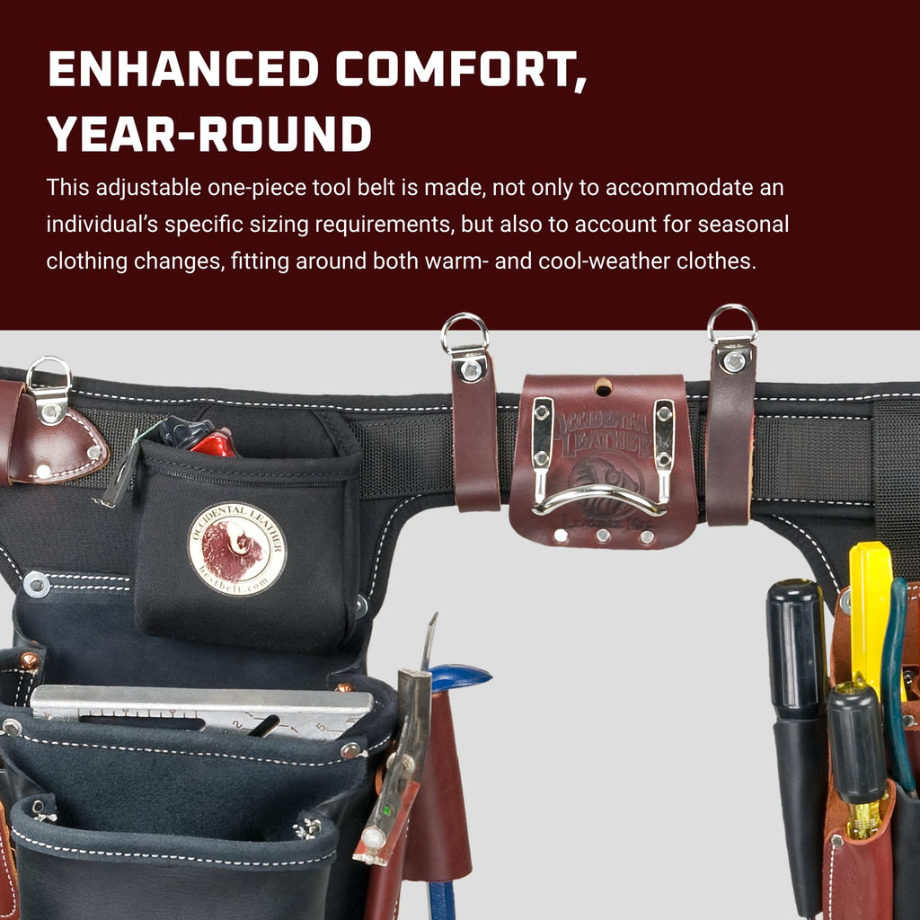 Leather Electrician Tool Set with 31 Pockets J890585