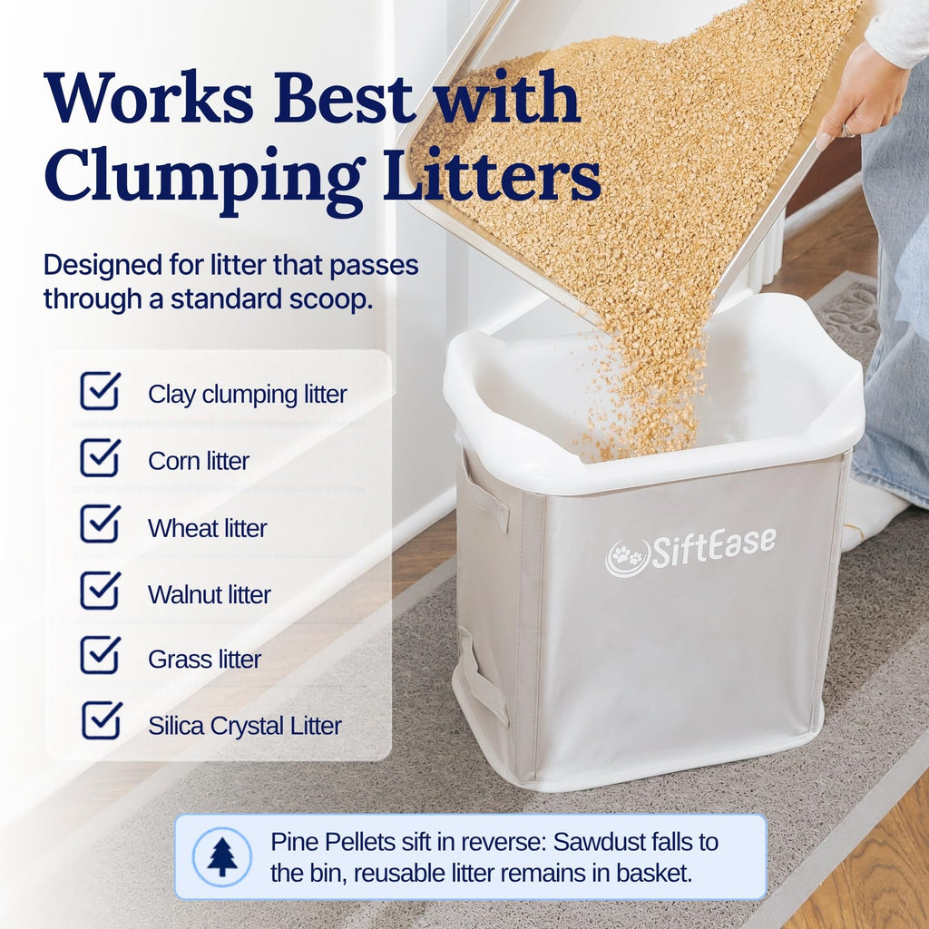 Cat Litter Sifter with Bin B645254