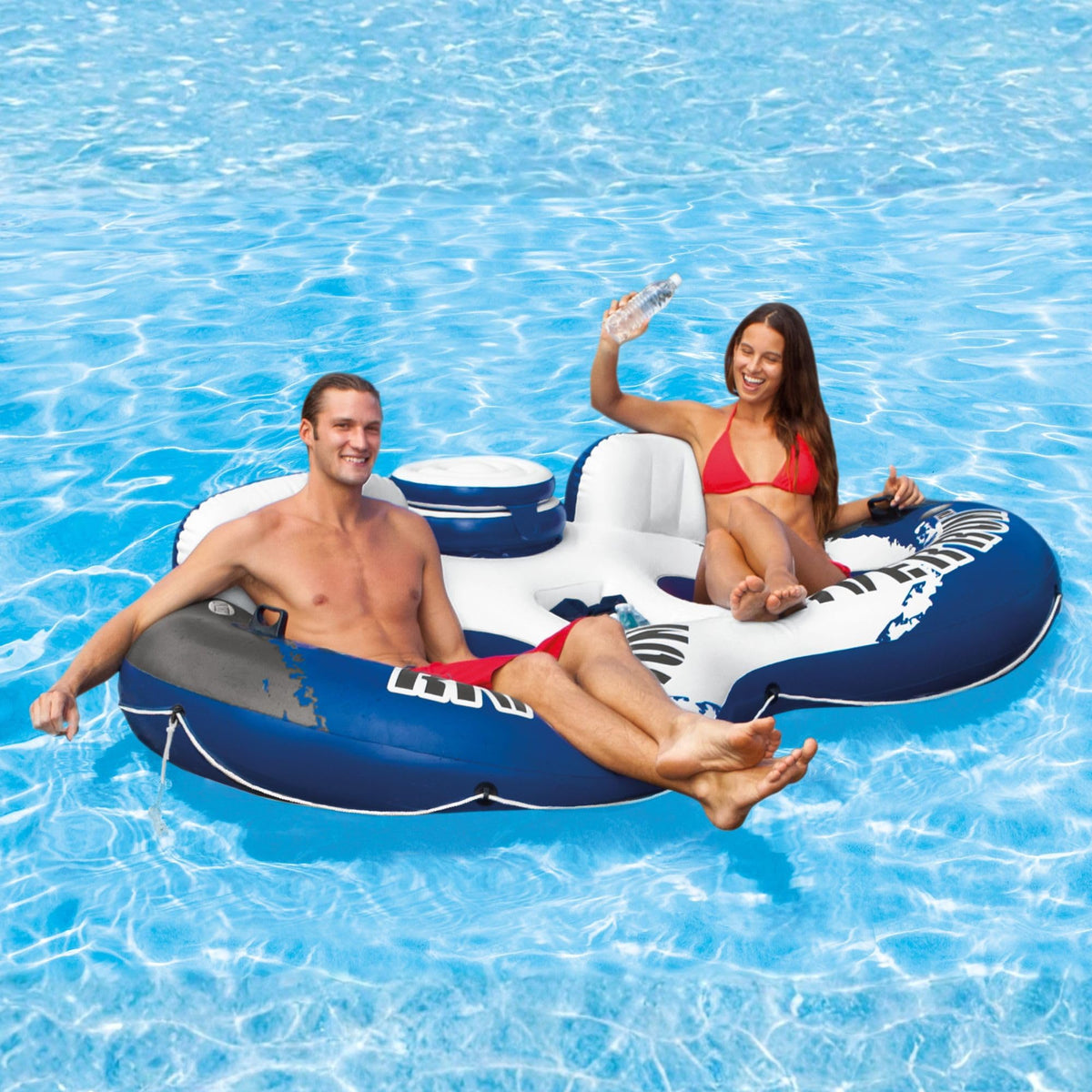 Inflatable 2-Person Floating Lake Lounge G835411