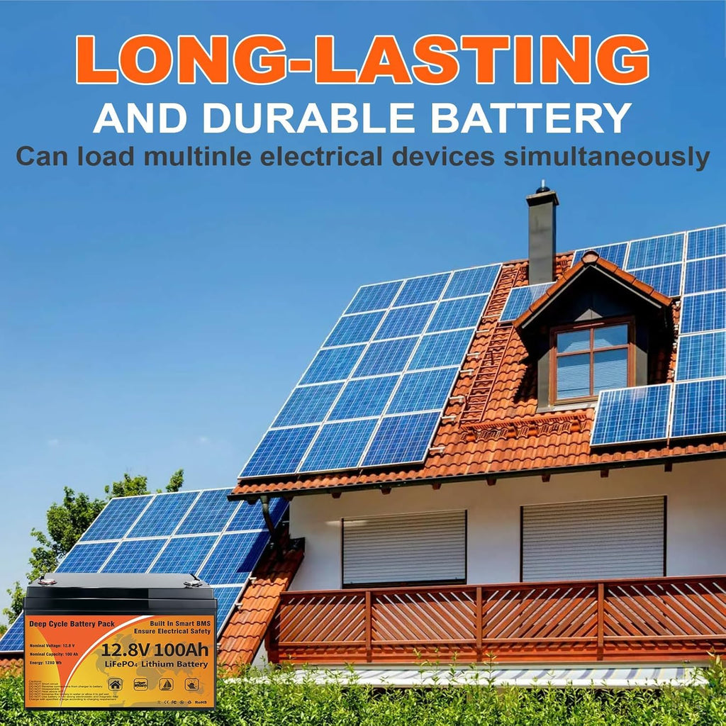 12V 100Ah LiFePO4 Battery Group 31 G938439