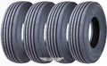 4 Heavy Duty Steel Trailer Tires 225/75R15 14 Ply F74507