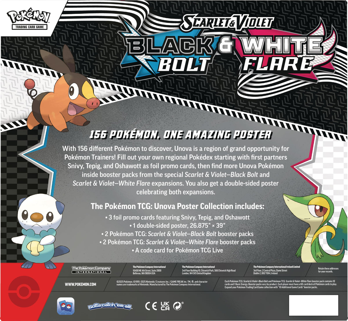 Pokemon TCG Poster Box N460