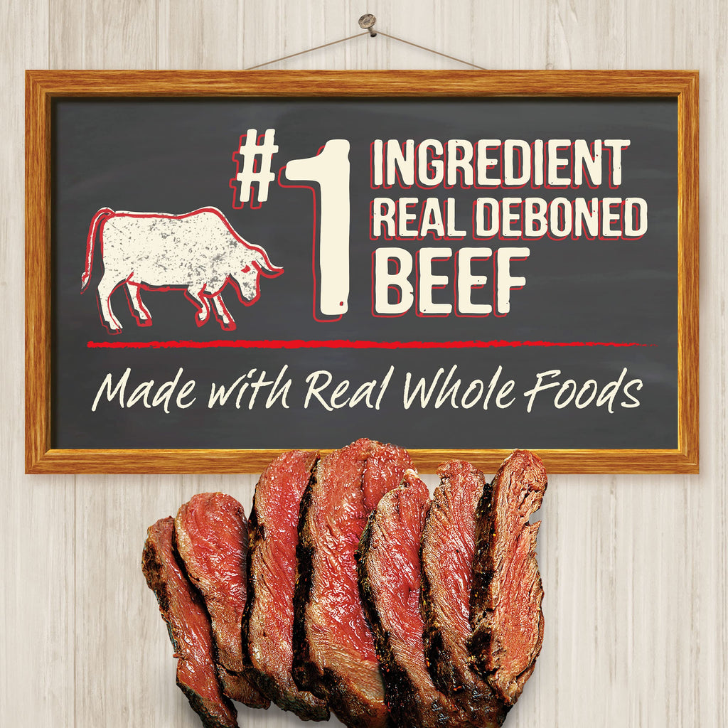 Adult Dry Dog Food Beef and Brown Rice 12 lb W680124