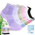6 Pairs Wide Bamboo Viscose Non Binding Socks H140845