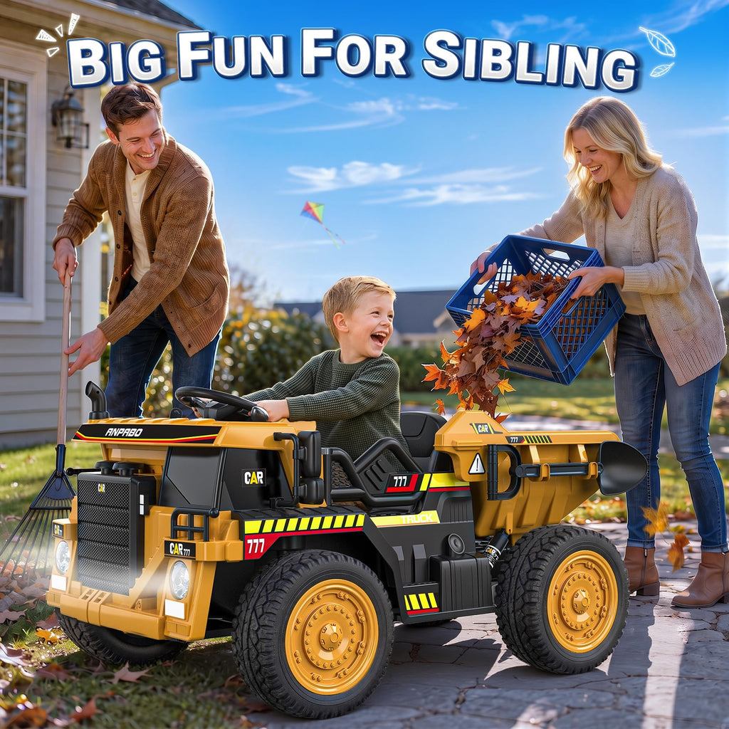 24V Ride On Dump Truck with Electric Dump Bed B830