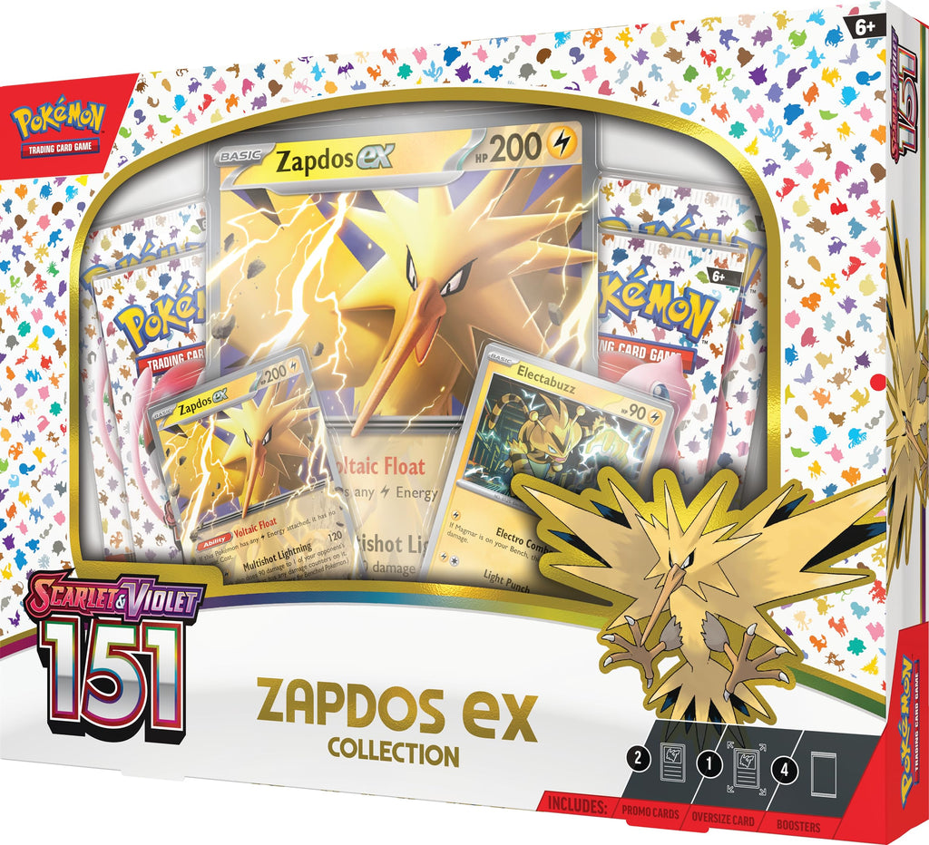 Pokemon TCG 151 Zapdos Ex Box L21534