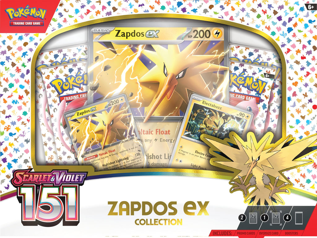 Pokemon TCG 151 Zapdos Ex Box L21534