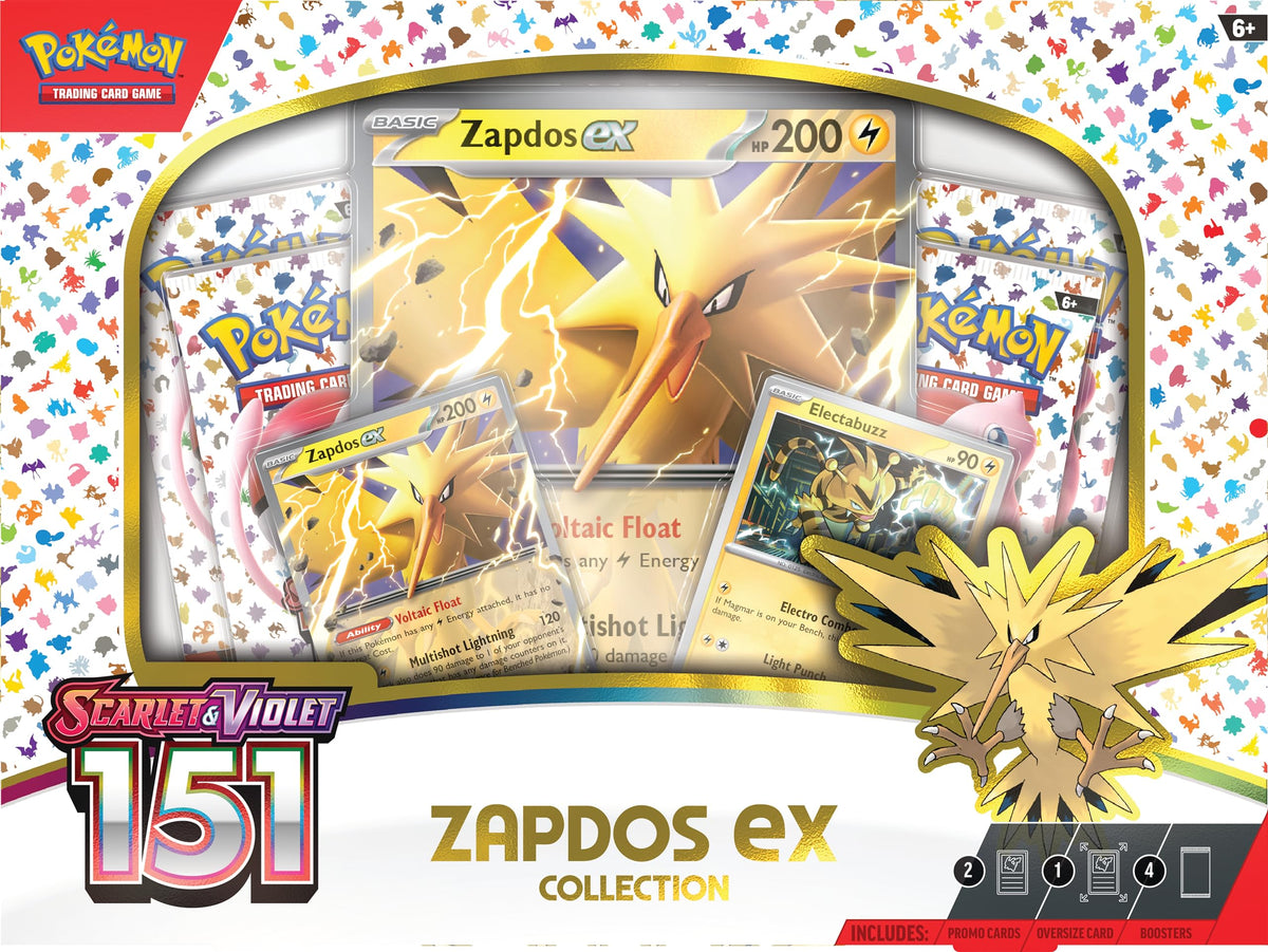 Pokemon TCG 151 Zapdos Ex Box L21534